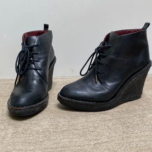 Marc By Marc Jacobs Wedge Leather Booties